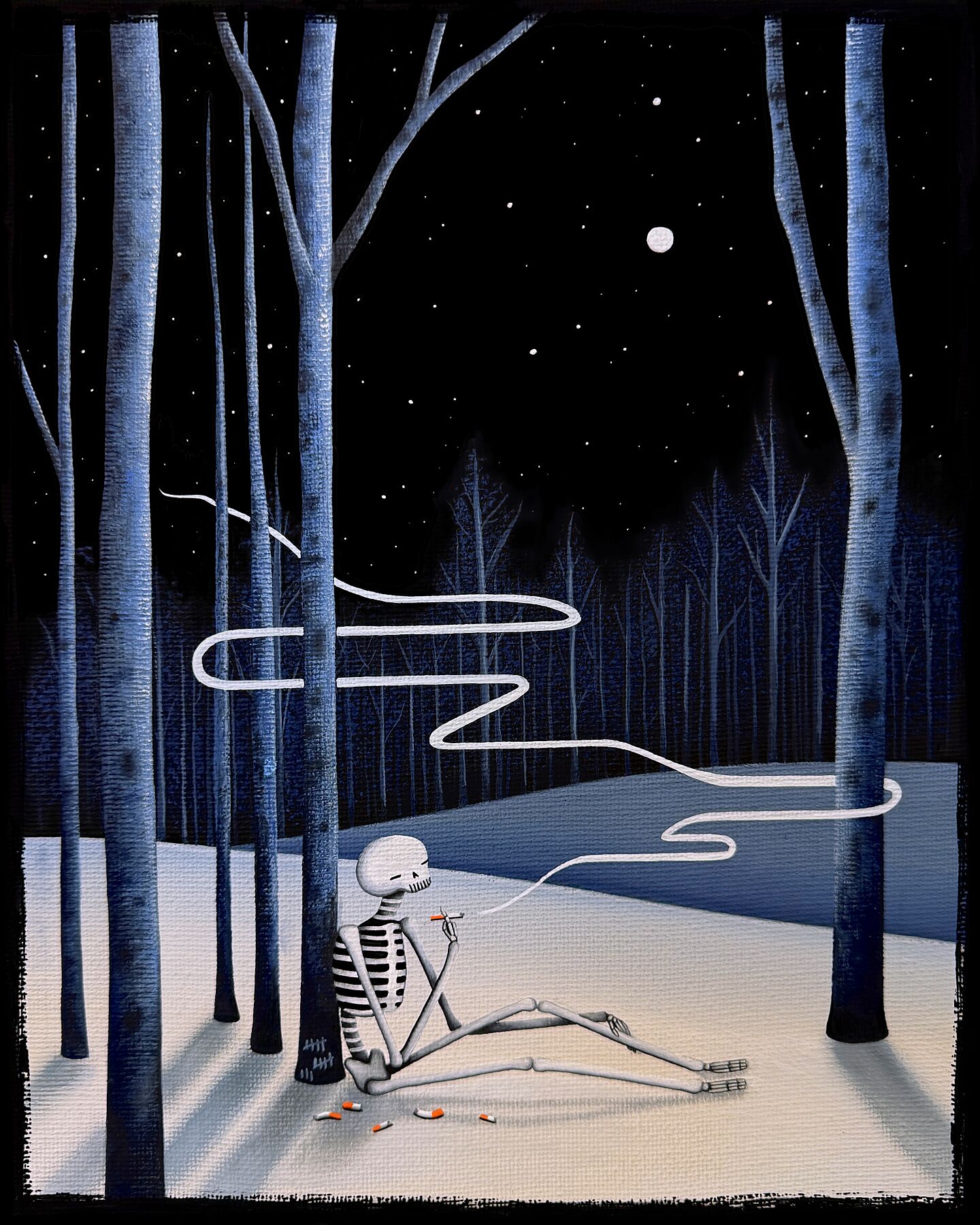 I Waited but You Never Came giclée fine art print smallwhitemonster