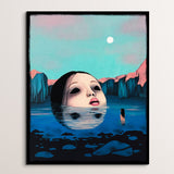 'Don't Look At The Sun' - giclée fine art print