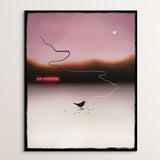 'Birds Can't Read' - giclée fine art print