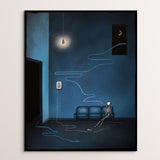'Hung Up On You' - giclée fine art print