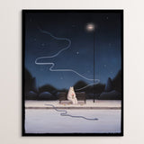 'She Said No' - giclée fine art print