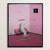 'The Symptoms Had Become Hard To Ignore' - giclée fine art print