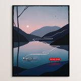 'He Didn't Think He'd Float' - giclée fine art print