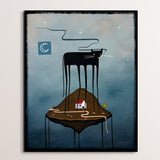 'I Have Outgrown This Place' - giclée fine art print