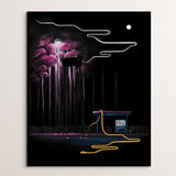 ‘Missed The Bus’ - giclée fine art print