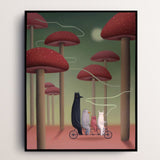'A Trip With Friends' - giclée fine art print