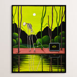 'Dragging The Plot' - giclée fine art print