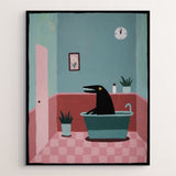 'The Midnight Scrubber' - giclée fine art print
