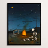 'My Show Is On' - giclée fine art print