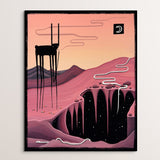 'Rabbit Hole' - giclée fine art print