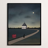 'She Never Missed A Service' - giclée fine art print