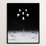 'Not Dead, Just Sleeping' - giclée fine art print