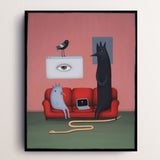 'We Need To Discuss Your Behaviour Online' - original artwork